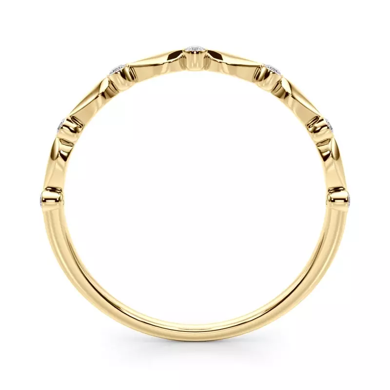 14K Yellow Gold Cora Band