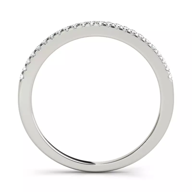 14K White Gold Arabella Band