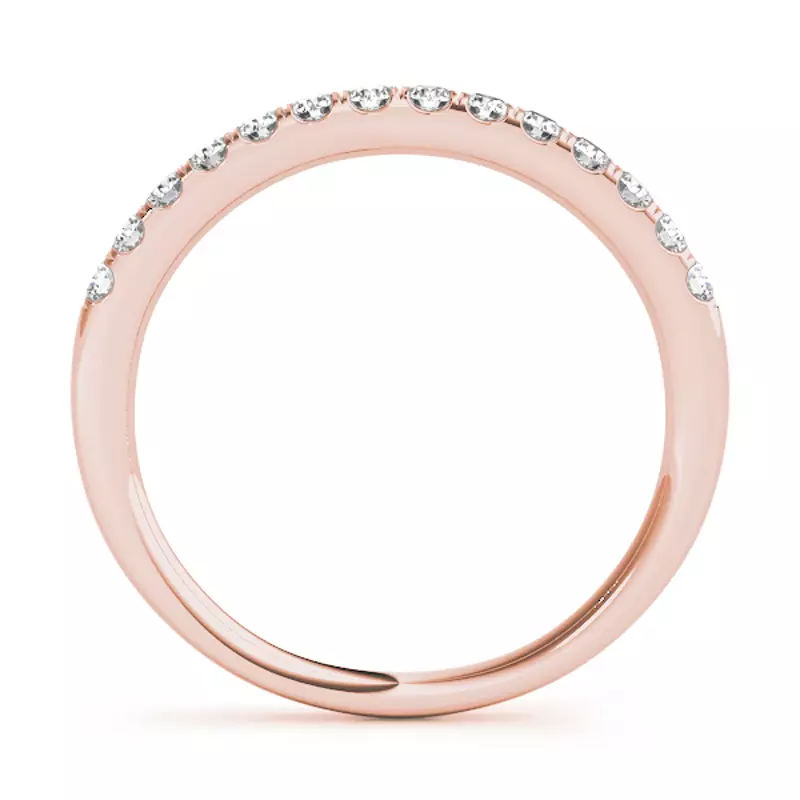 14K Rose Gold Victoria Band