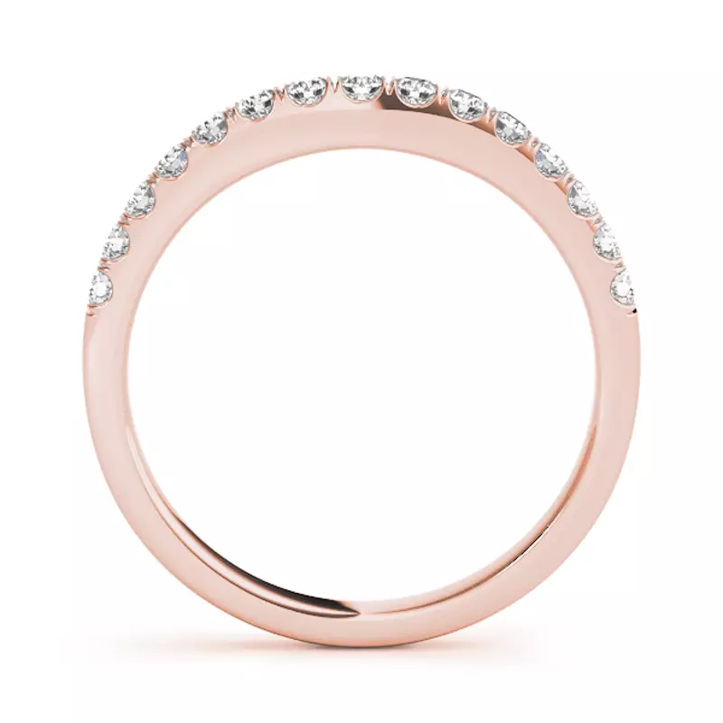 14K Rose Gold Meara Band