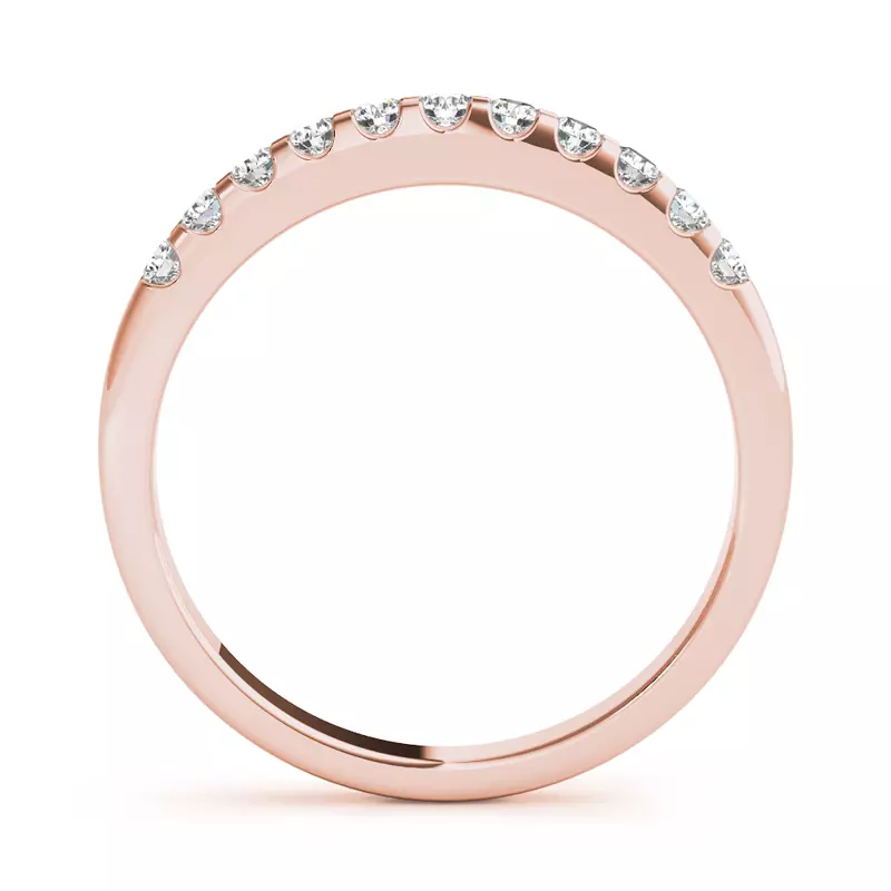14K Rose Gold Brea Band