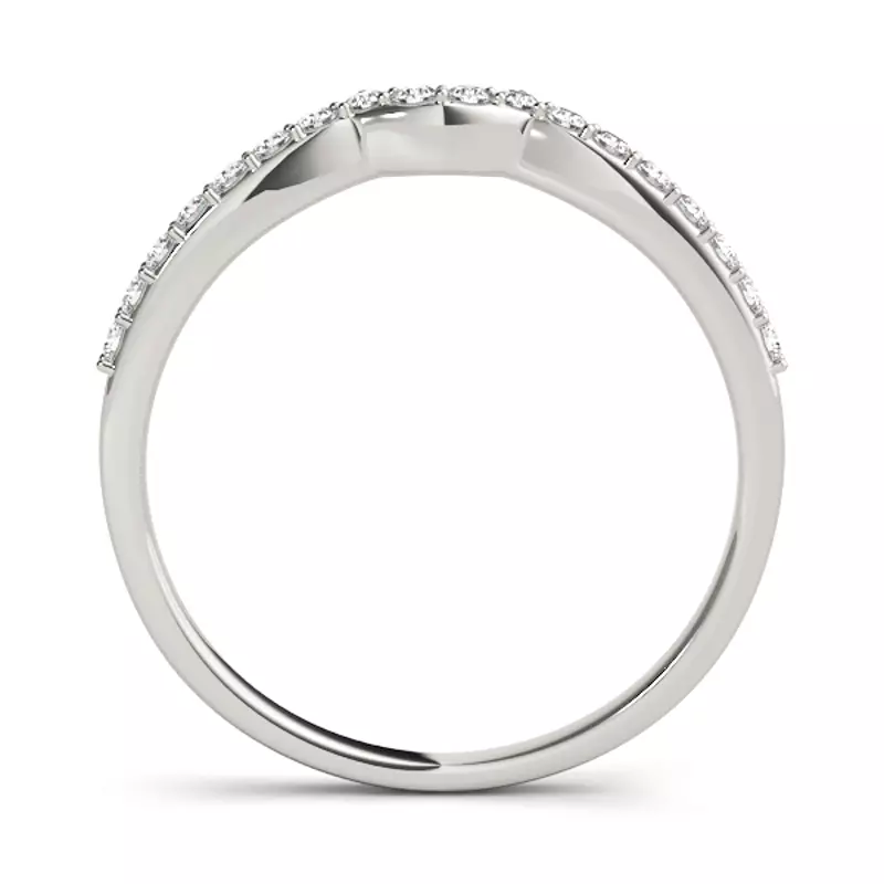 14K White Gold Lyanna Band