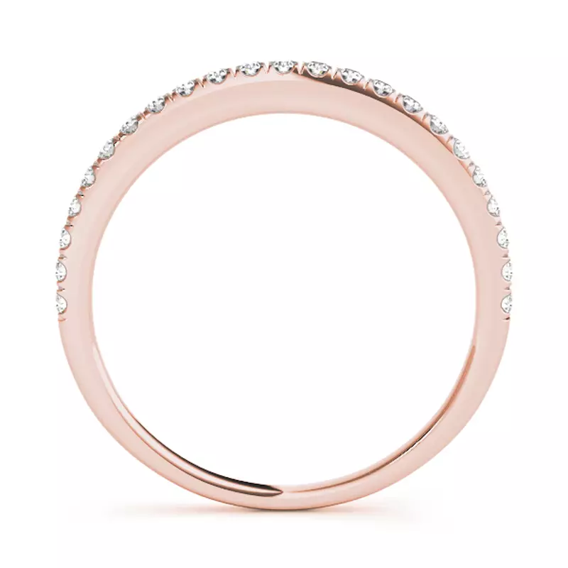 14K Rose Gold Atria Band