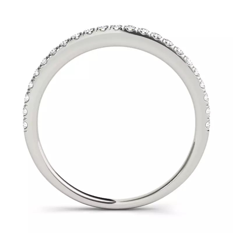14K White Gold Atria Band