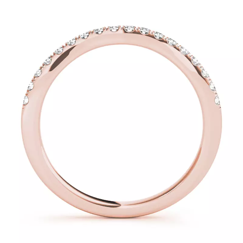 14K Rose Gold Whitney Band