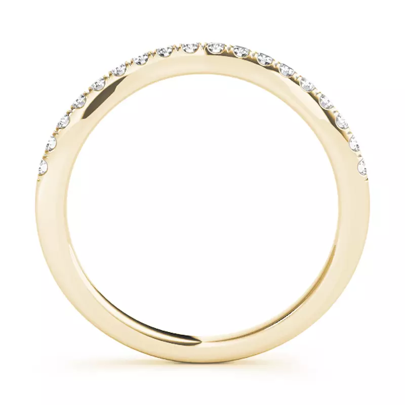 14K Yellow Gold Whitney Band