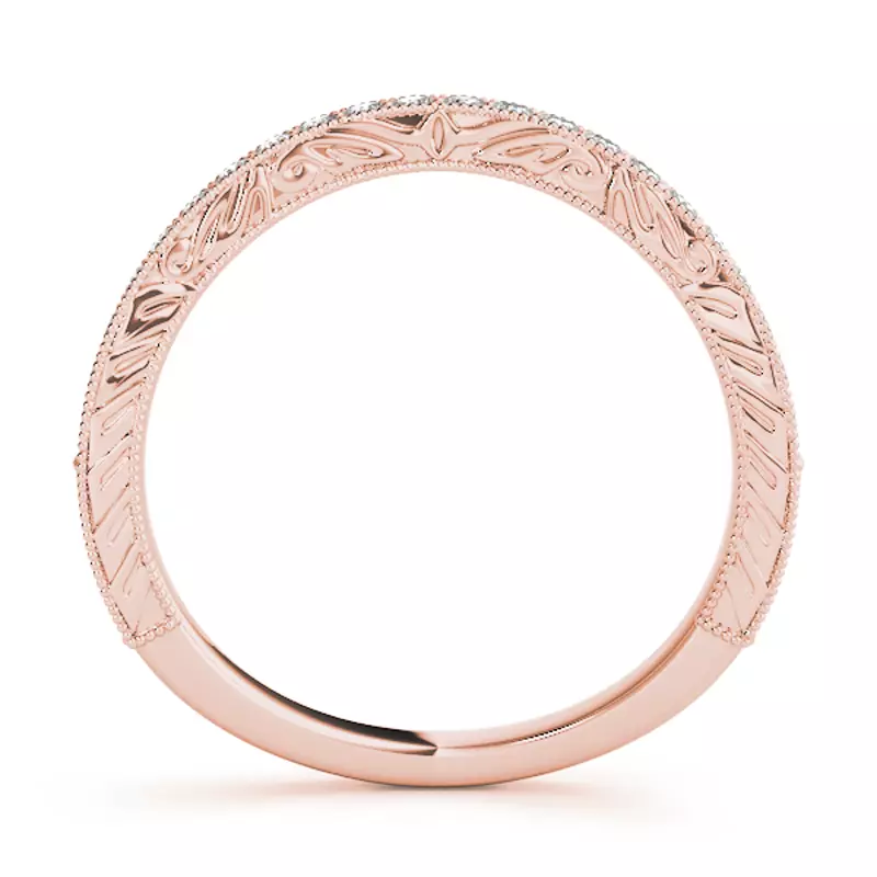 14K Rose Gold Raelynn Band