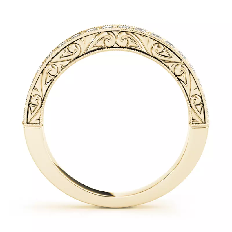 14K Yellow Gold Amiah Band