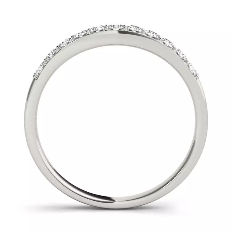 18K White Gold Sibyl Band