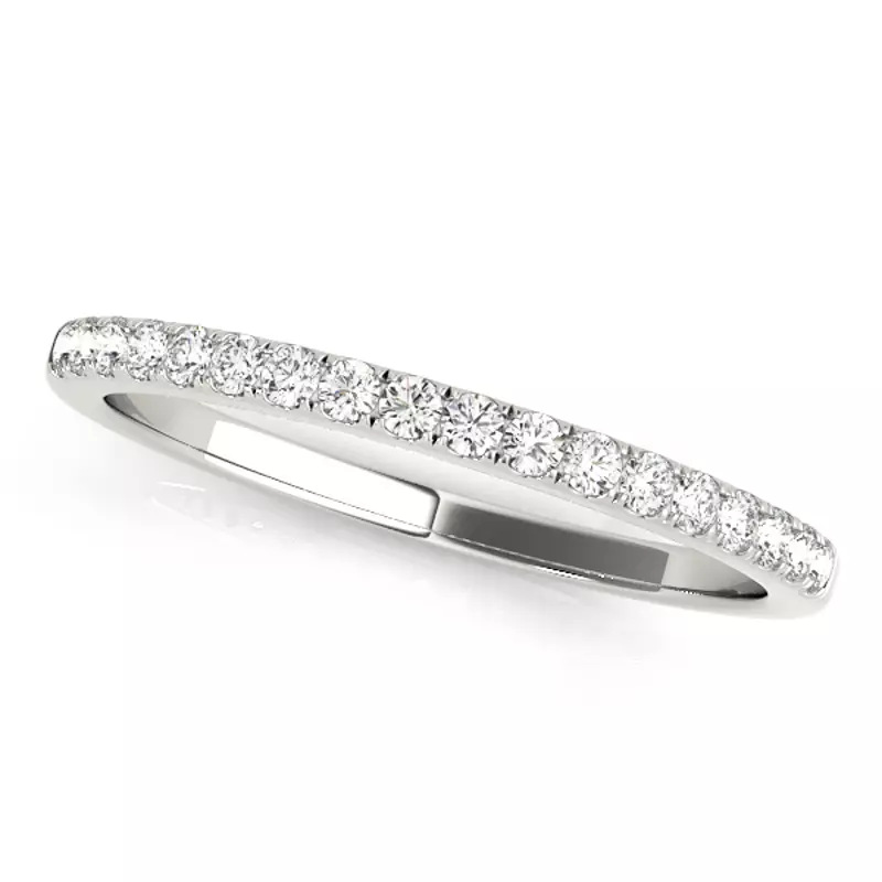 14K White Gold Katia Band