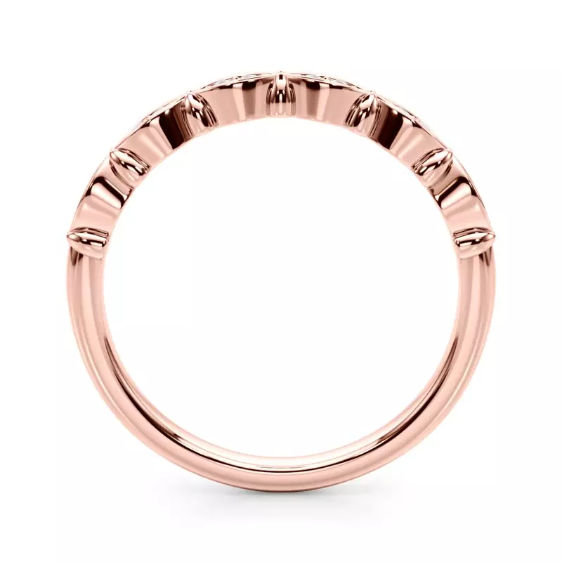 14K Rose Gold Vela Band