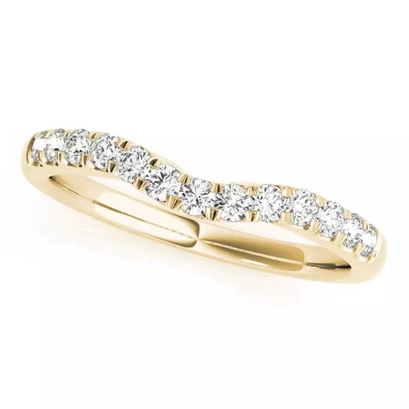 18K Yellow Gold Madison Band
