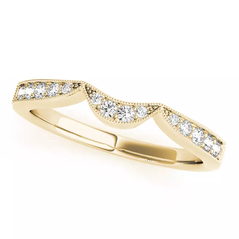 18K Yellow Gold Emmaline Band