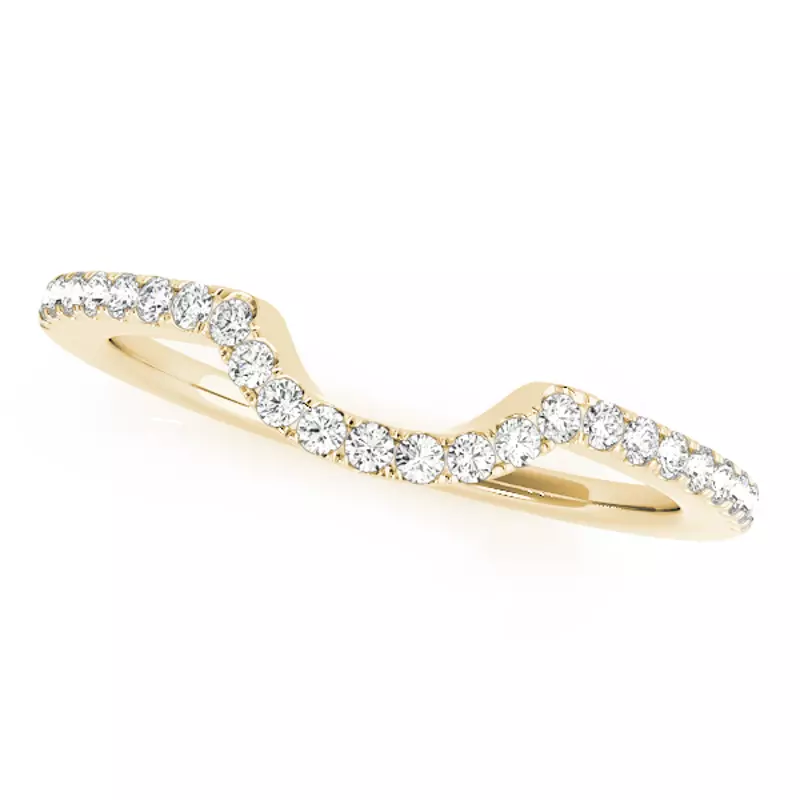 18K Yellow Gold Gail Band