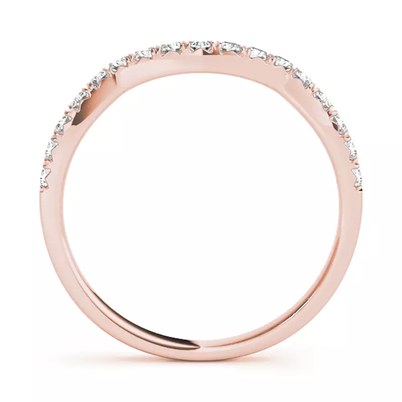 14K Rose Gold Azula Band