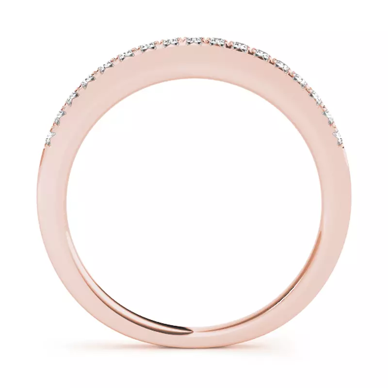 14K Rose Gold Eveline Band
