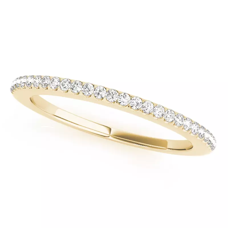 18K Yellow Gold Wren Band