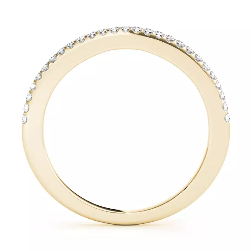 18K Yellow Gold Wren Band