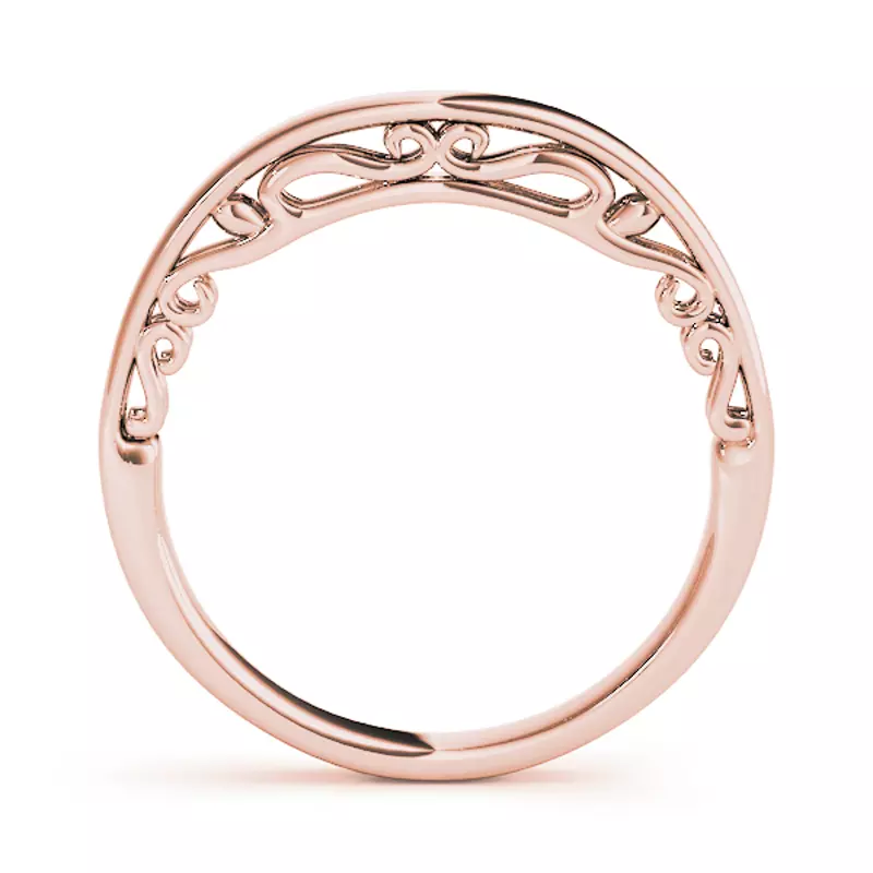 14K Rose Gold Daniela Band