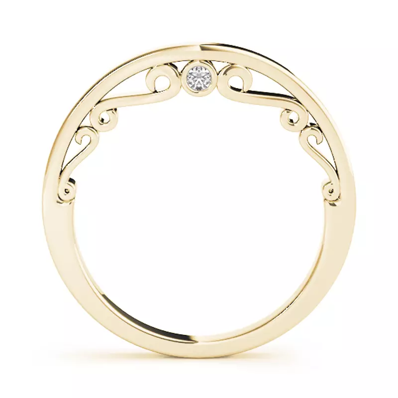 14K Yellow Gold Cindy Band