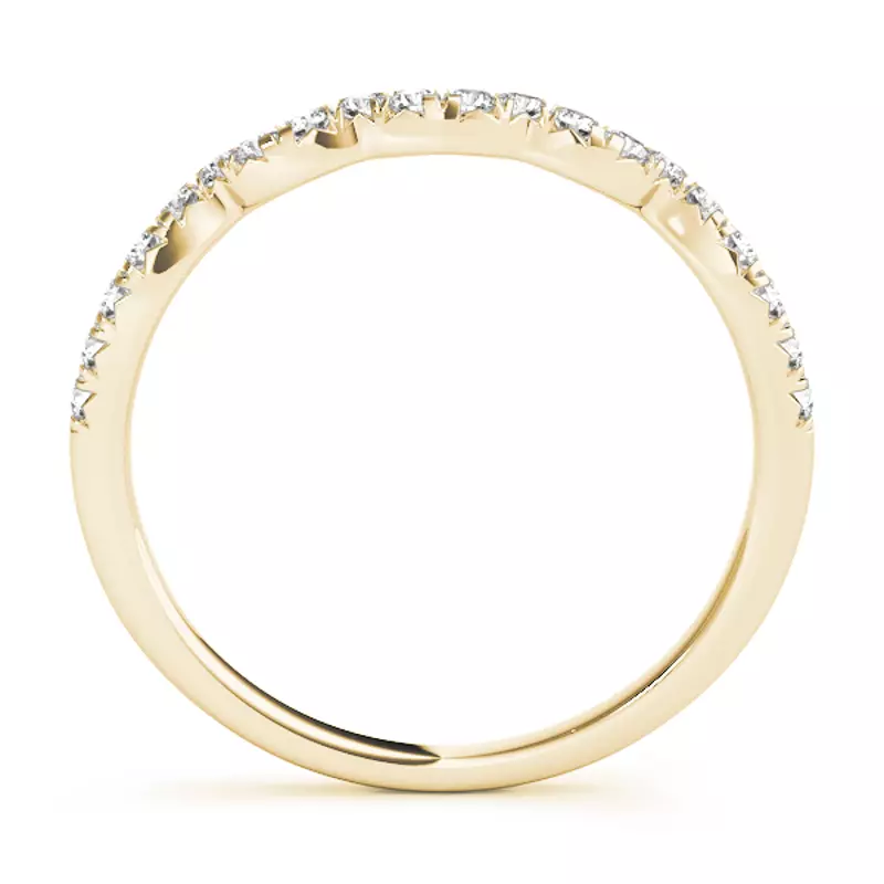 18K Yellow Gold Leta Band