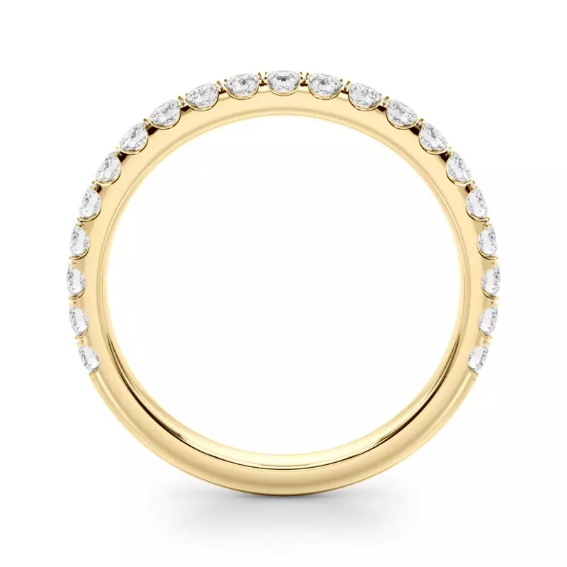 14K Yellow Gold Sage Band