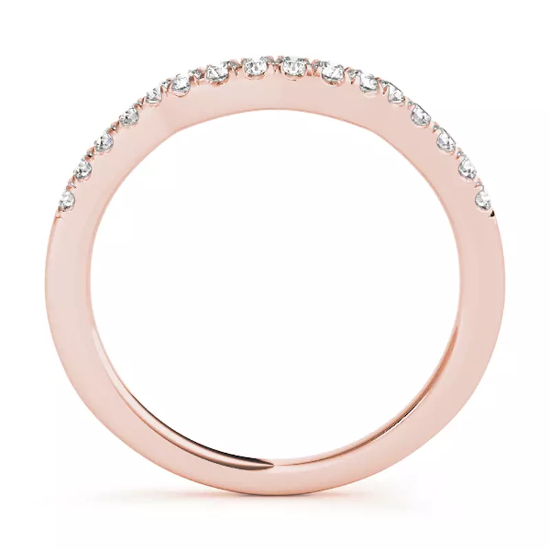14K Rose Gold Ellia Band