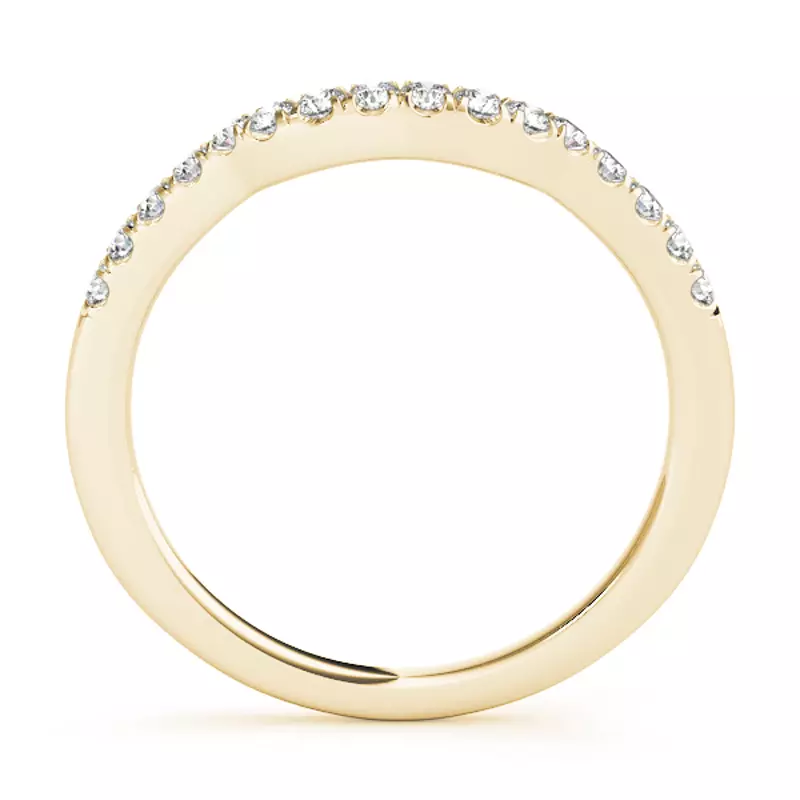 18K Yellow Gold Ellia Band