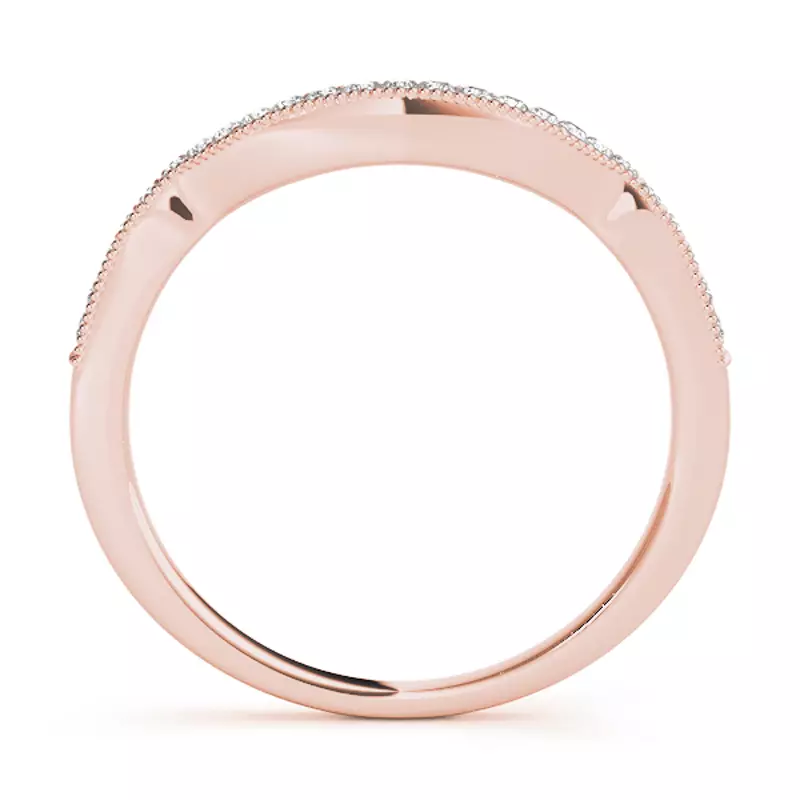 14K Rose Gold Mairi Band