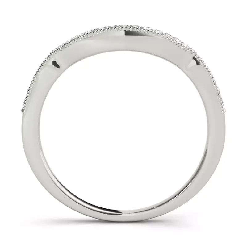 14K White Gold Mairi Band