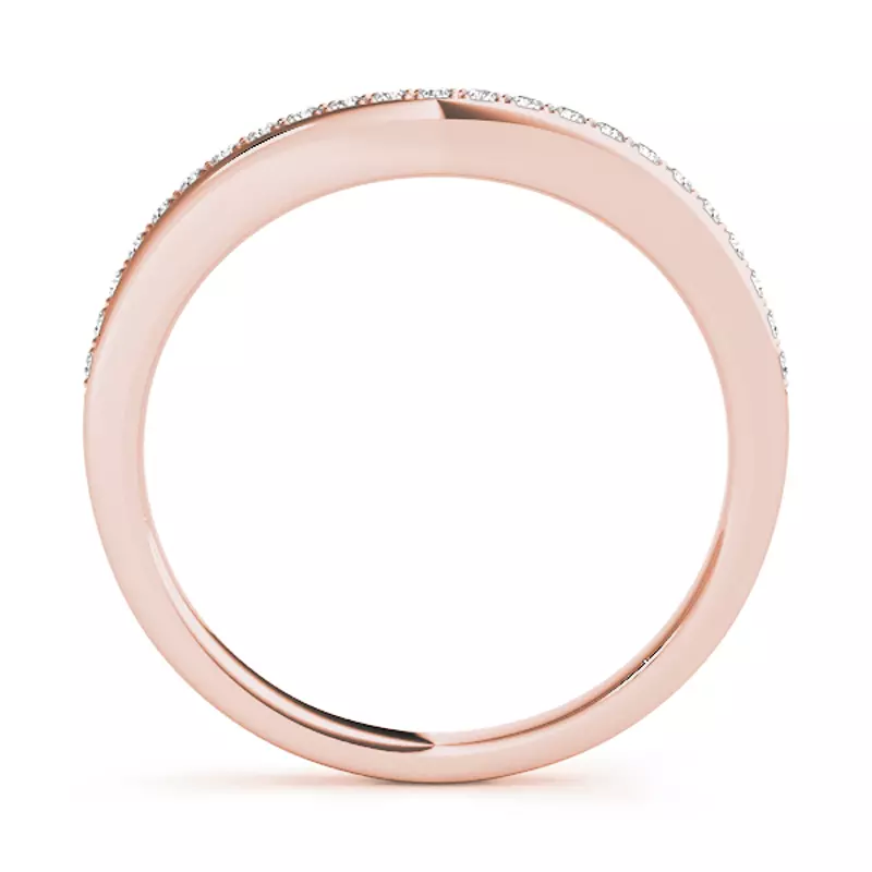 14K Rose Gold Sheila Band