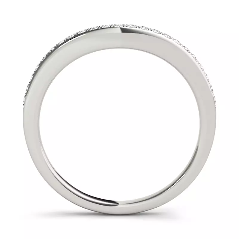 14K White Gold Sheila Band
