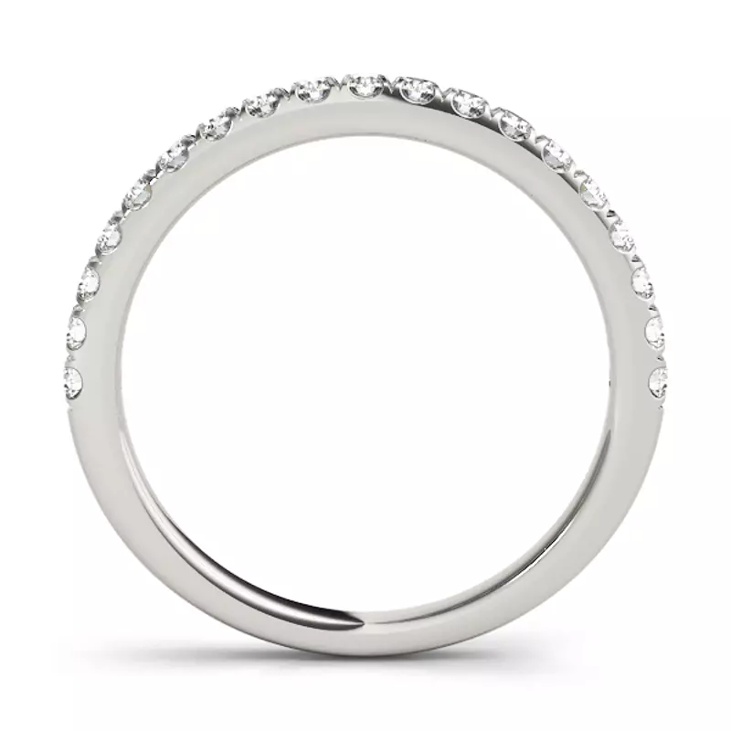 18K White Gold Layla Band