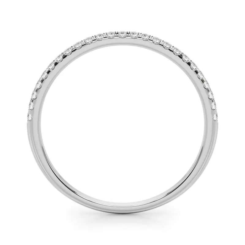14K White Gold Chloe Band