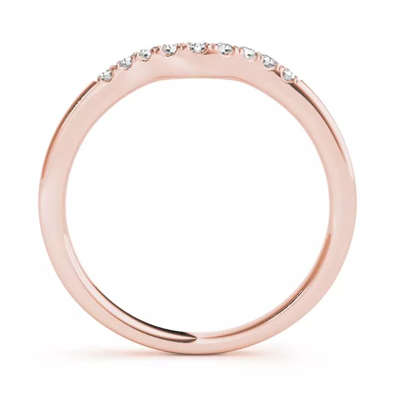 14K Rose Gold Esme Band