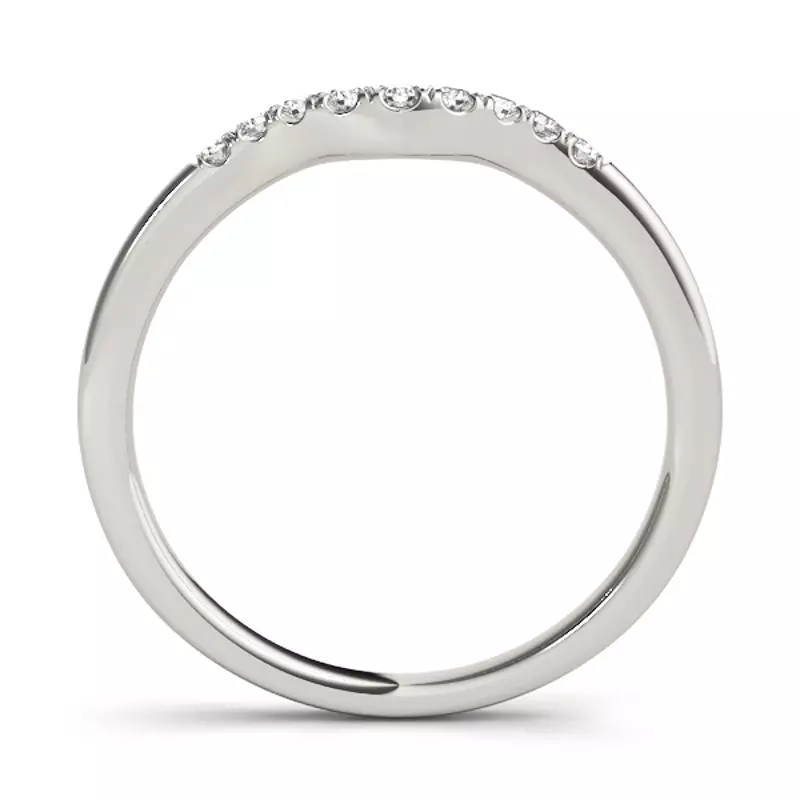 14K White Gold Esme Band