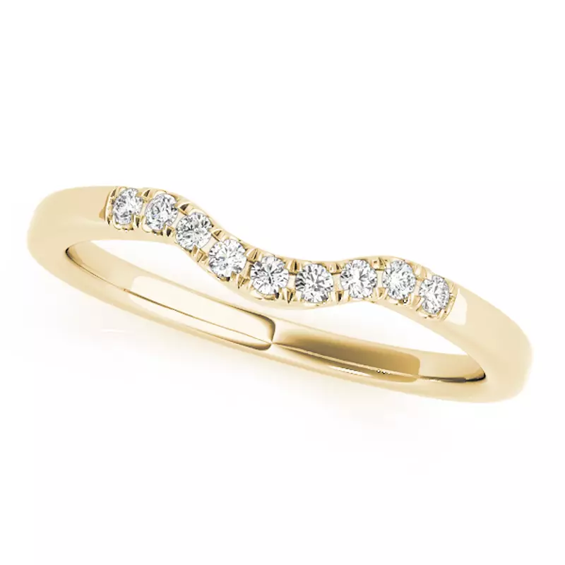 18K Yellow Gold Esme Band