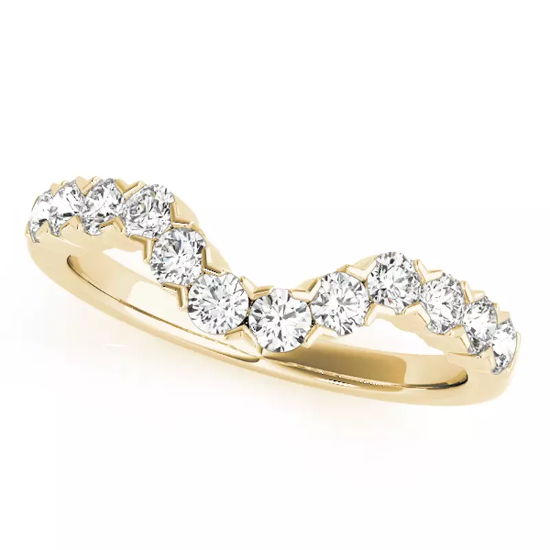 14K Yellow Gold Alena Band