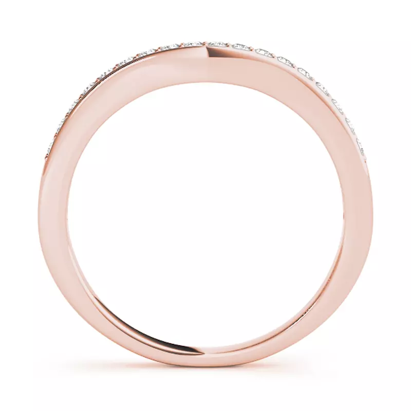 14K Rose Gold Zenni Band