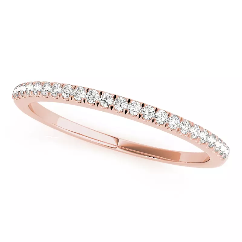14K Rose Gold Luna Band