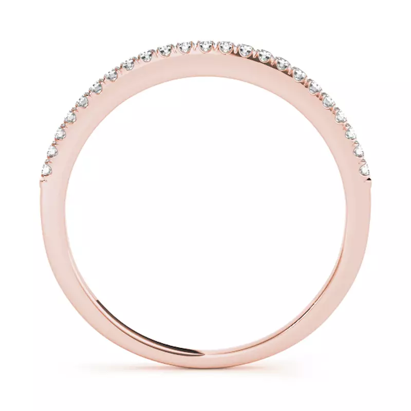 14K Rose Gold Luna Band