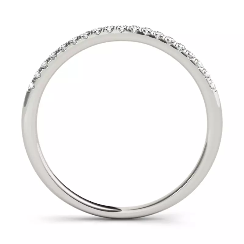 14K White Gold Zoey Band