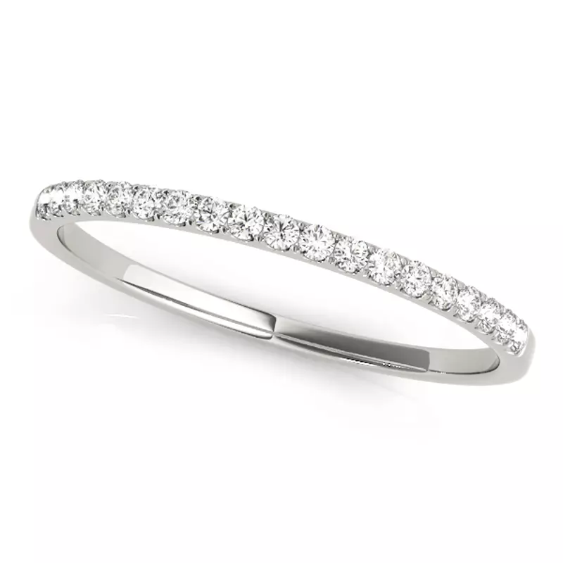 18K White Gold Avery Band