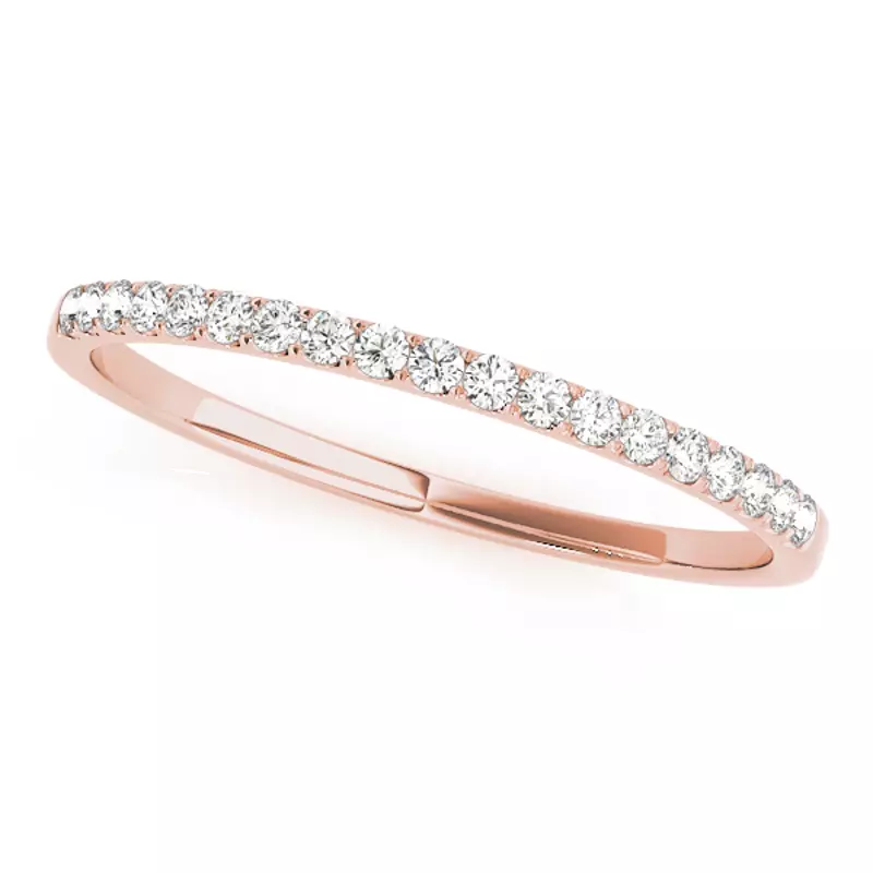 14K Rose Gold Elizabeth Band
