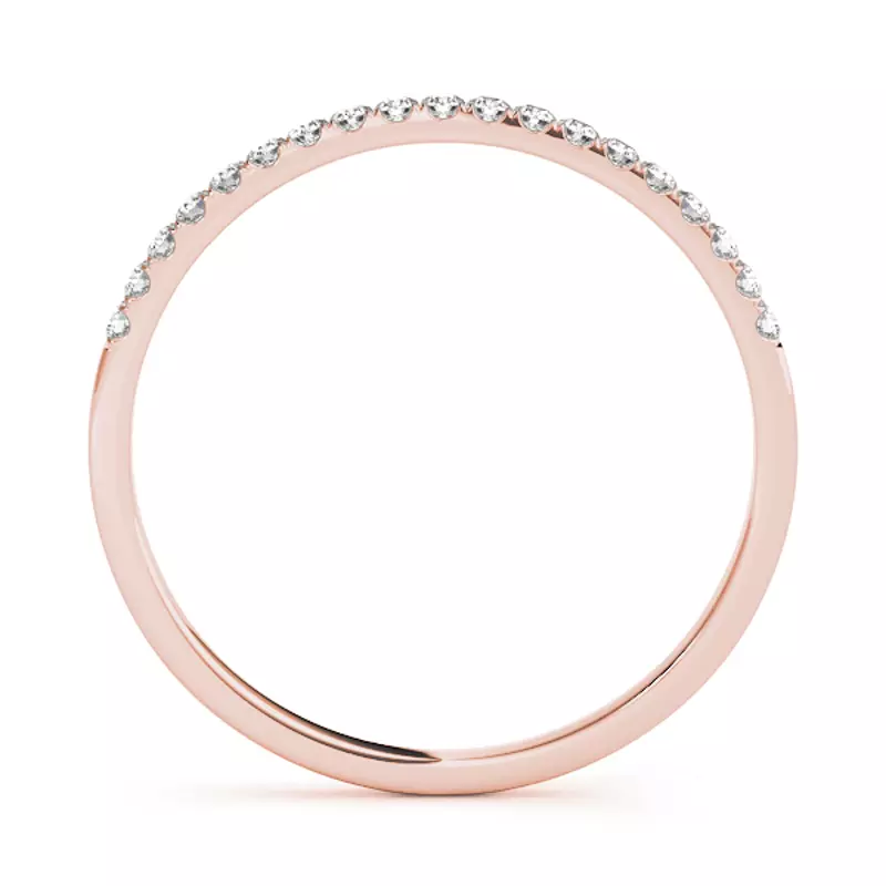 14K Rose Gold Elizabeth Band