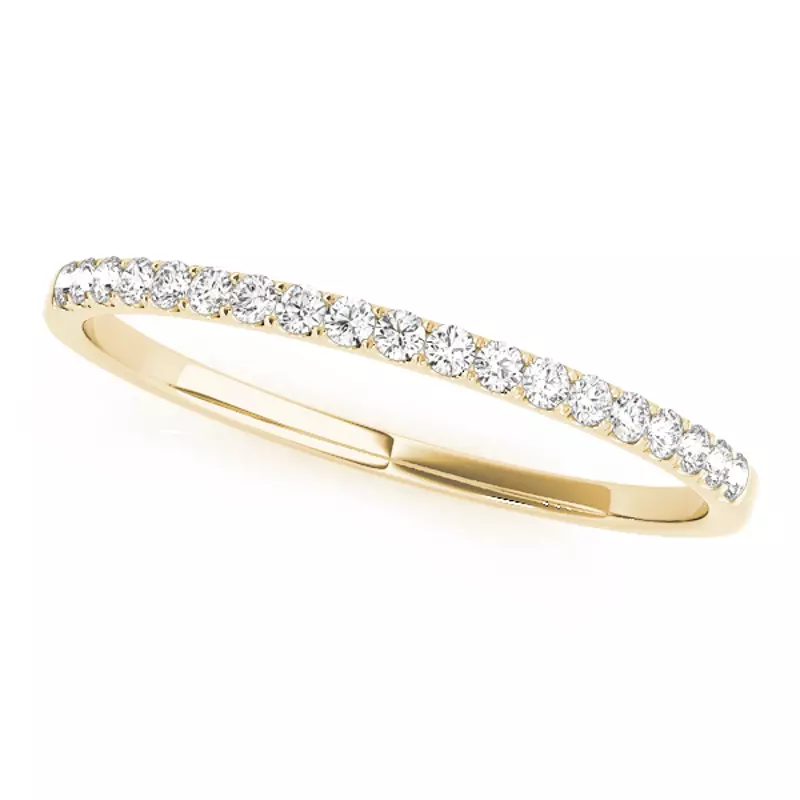 14K Yellow Gold Elizabeth Band