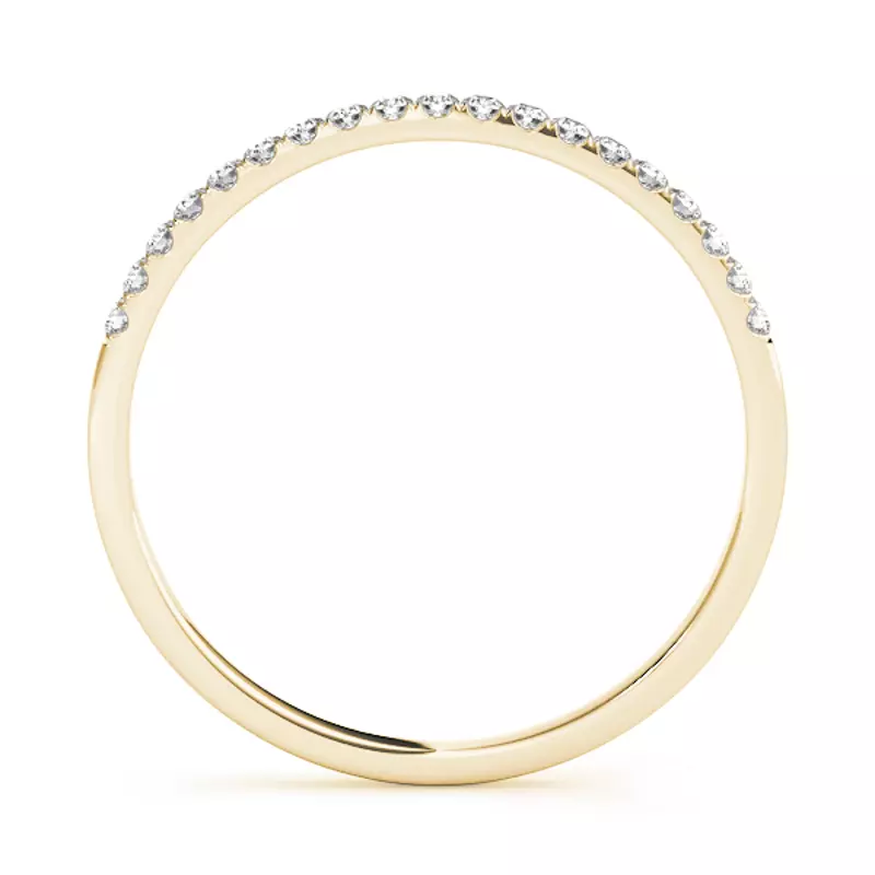 14K Yellow Gold Elizabeth Band