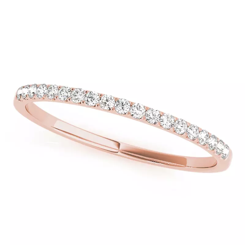 14K Rose Gold Kylie Band