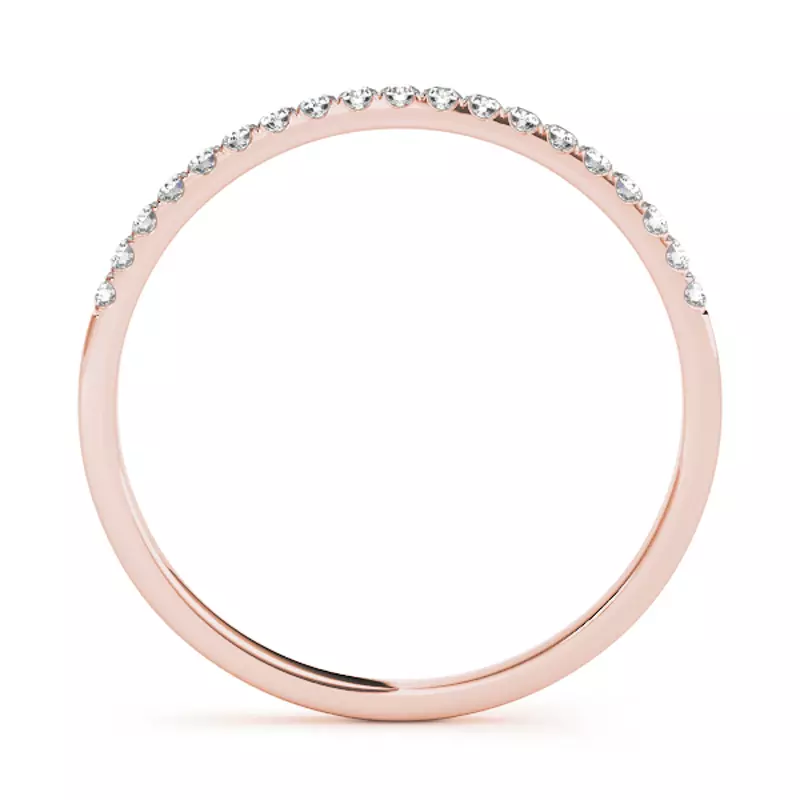 14K Rose Gold Kylie Band