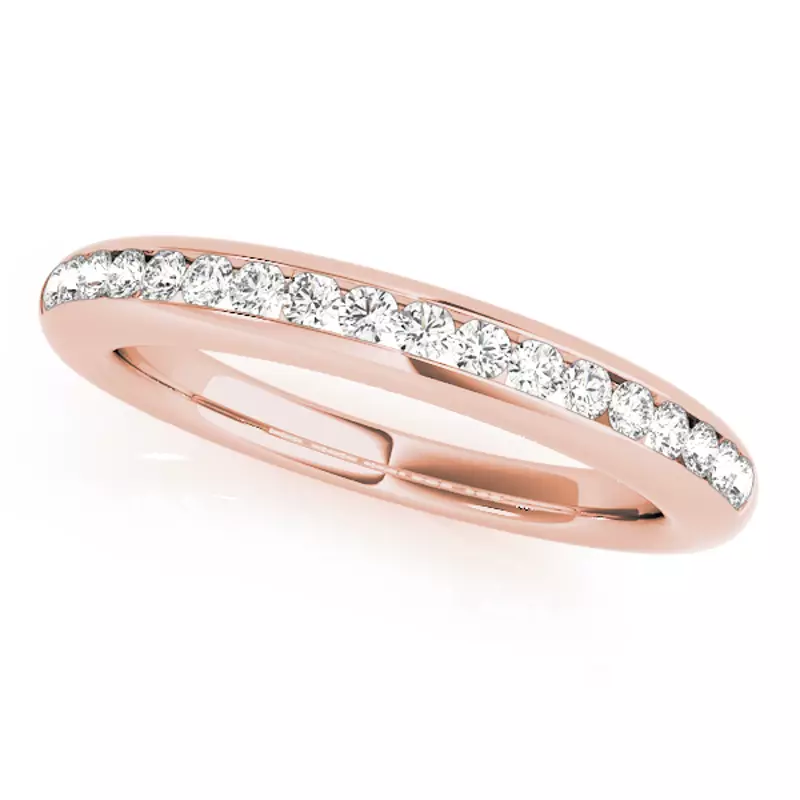 14K Rose Gold Darya Band